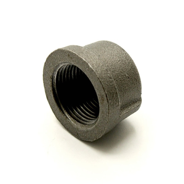 Thrifco Plumbing 3/4 Inch X 1/2 Inch Black Steel 90 Reducing Elbow 8317015 - main